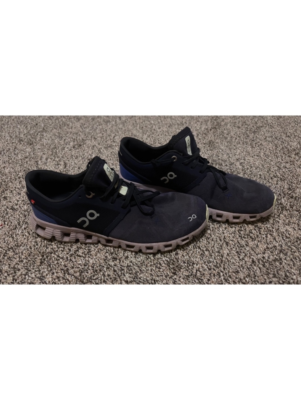 On Cloud Running Shoes Black Size 10 Men's